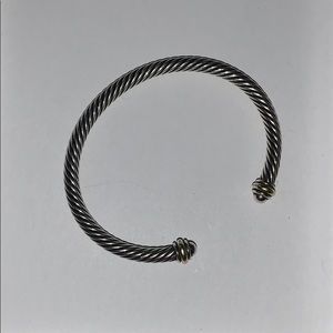 David Yurman Cable Classics Bracelet with 18K gold